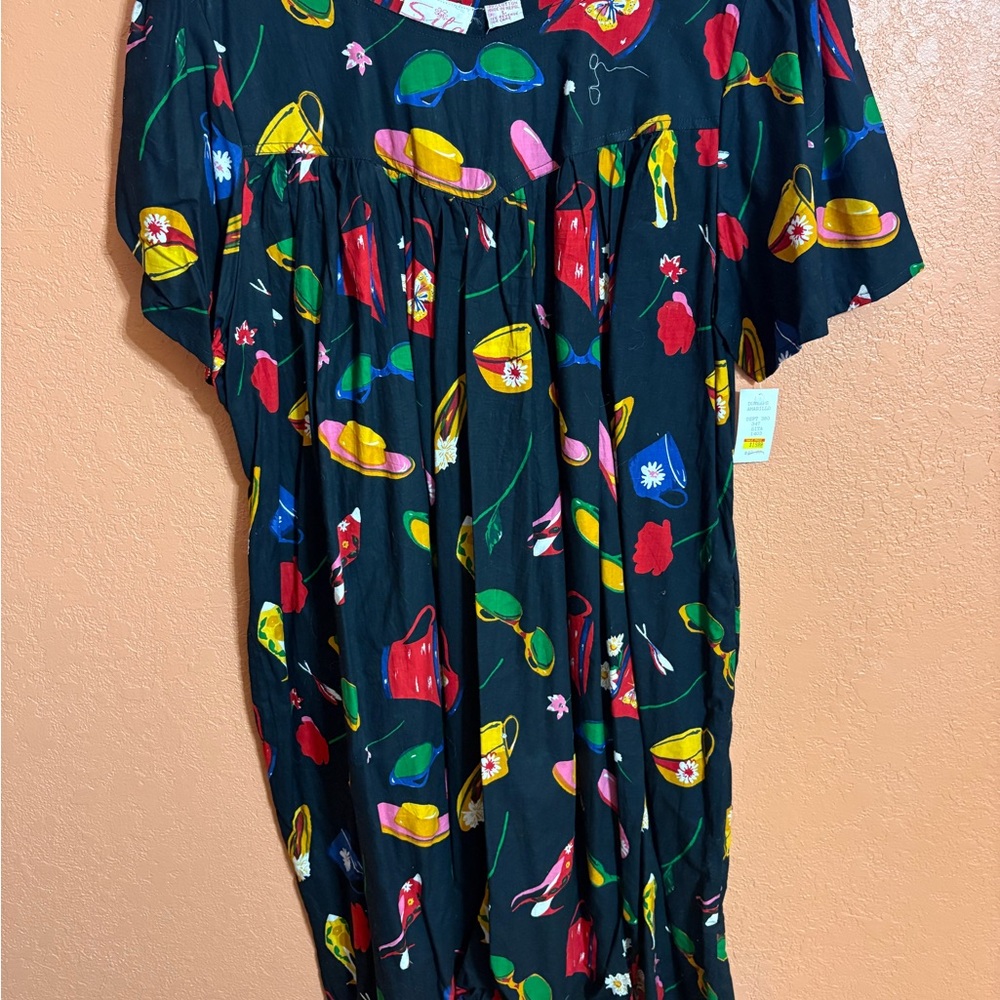 Colorful Graphic Dress